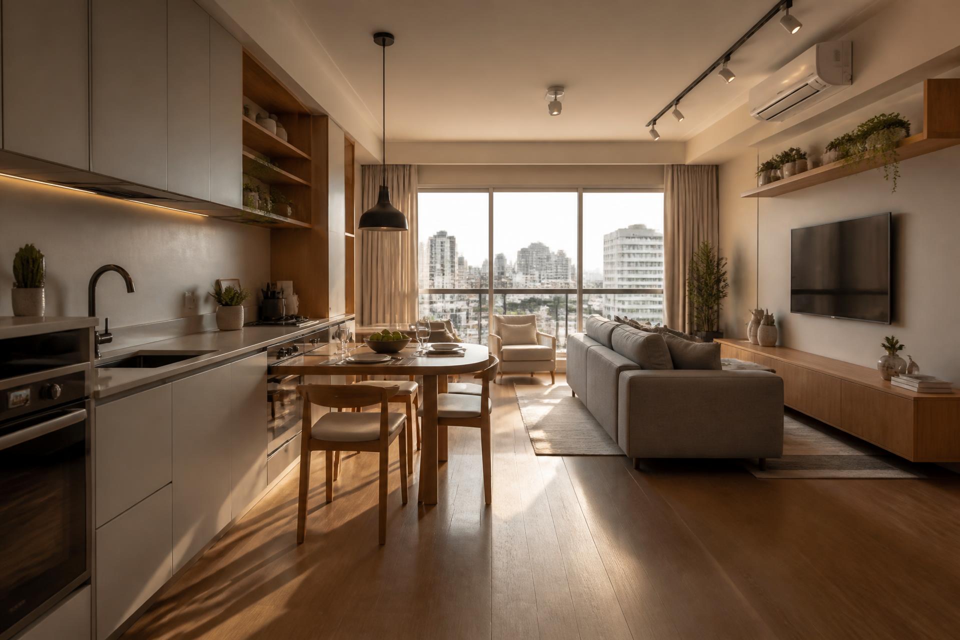 Casa ou apartamento completo com móveis planejados Studio Turnkey
